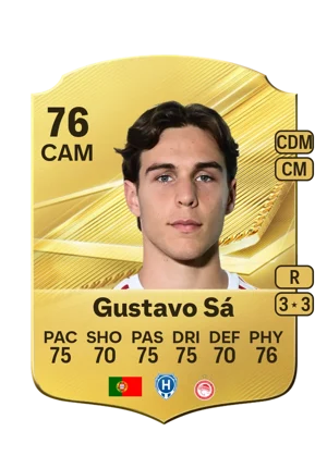 Gustavo Sá - 76 - Rare EA FC 27 card