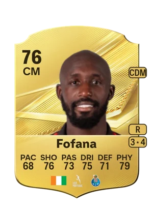 Fofana - 76 - Rare EA FC 27 card