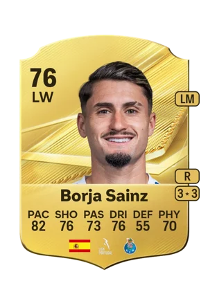 Borja Sainz - 76 - Rare EA FC 27 card
