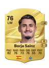 Borja Sainz - 76 - Rare