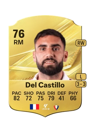 Del Castillo - 76 - Rare EA FC 27 card
