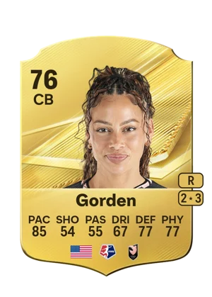 Gorden - 76 - Rare EA FC 27 card