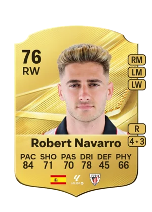 Robert Navarro - 76 - Rare EA FC 27 card
