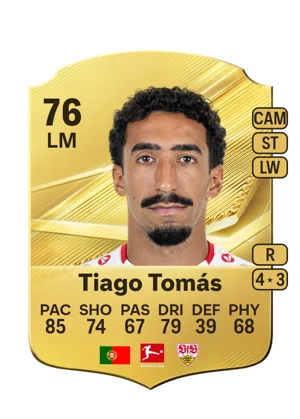 Tiago Tomás - 76 - Rare EA FC 27 card