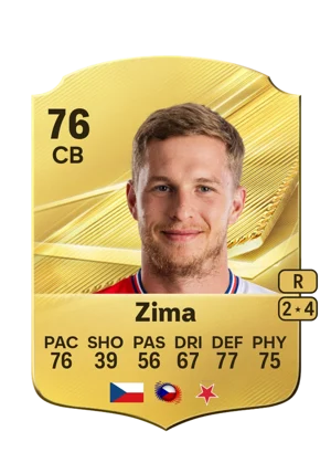 Zima - 76 - Rare EA FC 27 card