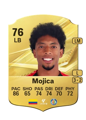 Mojica - 76 - Rare EA FC 27 card