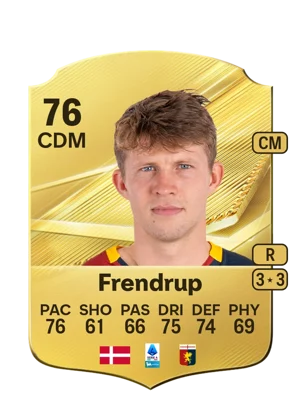 Frendrup - 76 - Rare EA FC 27 card
