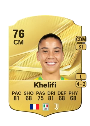 Khelifi - 76 - Rare EA FC 27 card