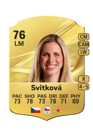 Svitková - 76 - Rare EA FC 27 card