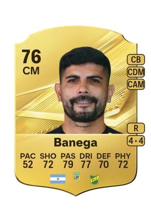 Banega - 76 - Rare EA FC 27 card