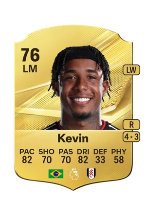 Kevin - 76 - Rare EA FC 27 card