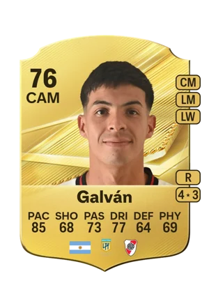 Galván - 76 - Rare EA FC 27 card