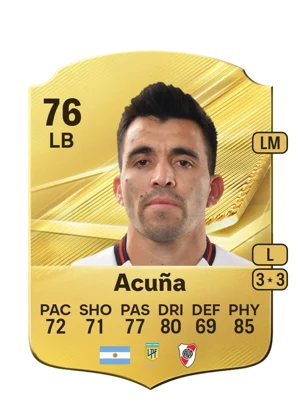 Acuña - 76 - Rare EA FC 27 card