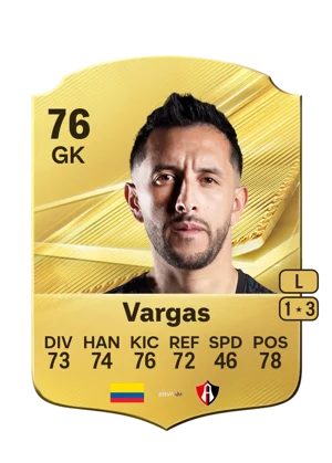 Vargas - 76 - Rare EA FC 27 card