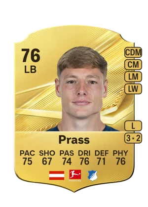 Prass - 76 - Rare EA FC 27 card