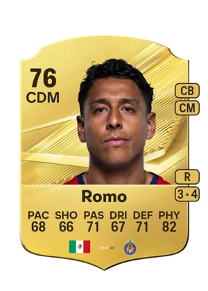 Romo - 76 - Rare EA FC 27 card