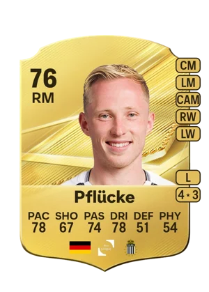 Pflücke - 76 - Rare EA FC 27 card