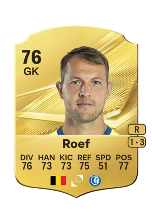 Roef - 76 - Rare EA FC 27 card