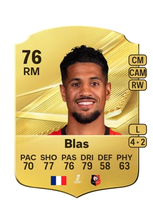 Blas - 76 - Rare EA FC 27 card