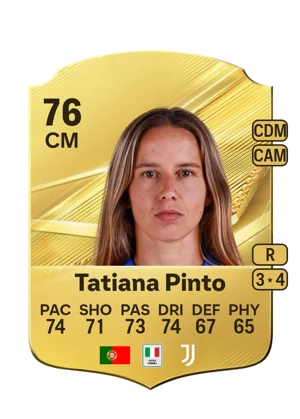 Tatiana Pinto - 76 - Rare EA FC 27 card
