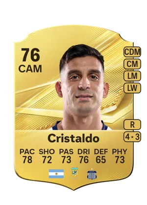 Cristaldo - 76 - Rare EA FC 27 card