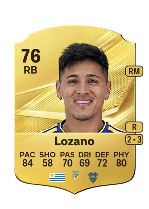 Lozano - 76 - Rare EA FC 27 card