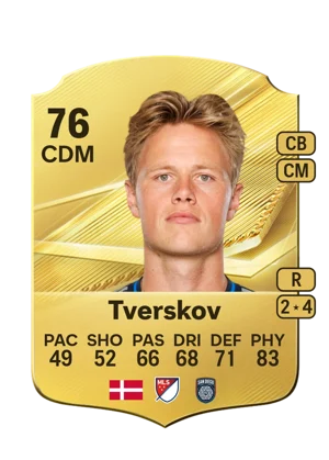 Tverskov - 76 - Rare EA FC 27 card