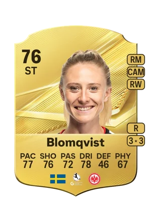 Blomqvist - 76 - Rare EA FC 27 card