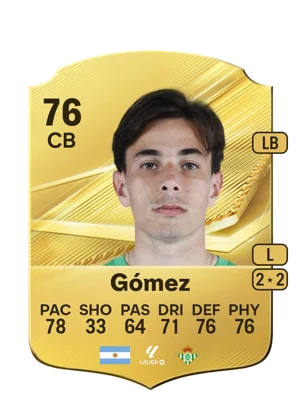 Gómez - 76 - Rare EA FC 27 card