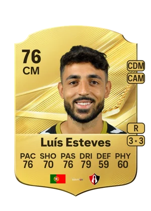 Luís Esteves - 76 - Rare EA FC 27 card