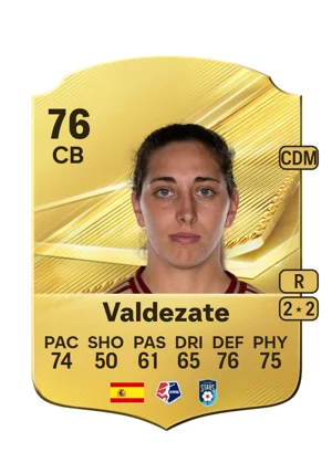 Valdezate - 76 - Rare EA FC 27 card