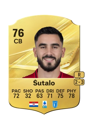 Šutalo - 76 - Rare EA FC 27 card