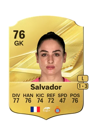 Salvador - 76 - Rare EA FC 27 card