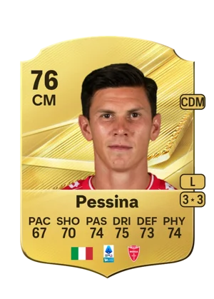 Pessina - 76 - Rare EA FC 27 card
