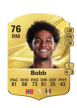 Bobb - 76 - Rare EA FC 27 card