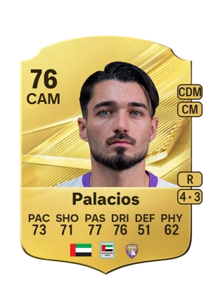 Palacios - 76 - Rare EA FC 27 card