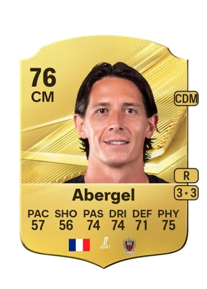 Abergel - 76 - Rare EA FC 27 card