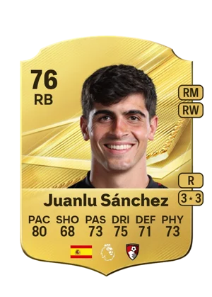 Juanlu Sánchez - 76 - Rare EA FC 27 card