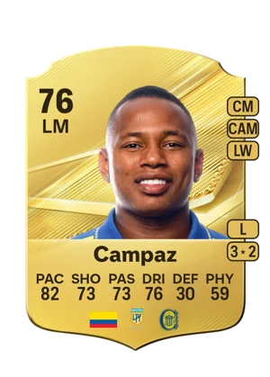 Campaz - 76 - Rare EA FC 27 card