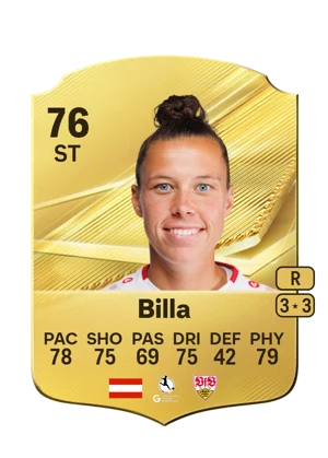 Billa - 76 - Rare EA FC 27 card