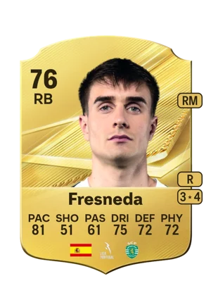 Fresneda - 76 - Rare EA FC 27 card