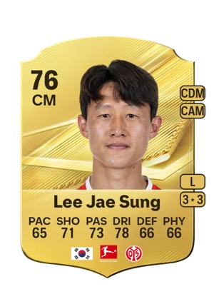 Lee Jae Sung - 76 - Rare EA FC 27 card