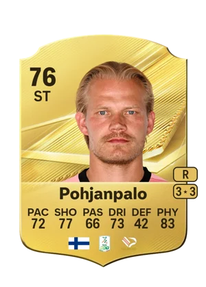 Pohjanpalo - 76 - Rare EA FC 27 card