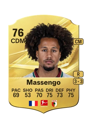Massengo - 76 - Rare EA FC 27 card