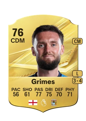 Grimes - 76 - Rare EA FC 27 card