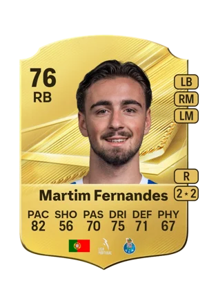 Martim Fernandes - 76 - Rare EA FC 27 card