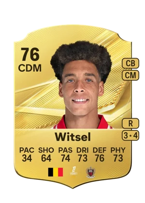 Witsel - 76 - Rare EA FC 27 card