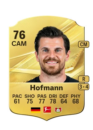 Hofmann - 76 - Rare EA FC 27 card