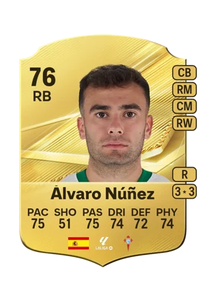 Álvaro Núñez - 76 - Rare EA FC 27 card