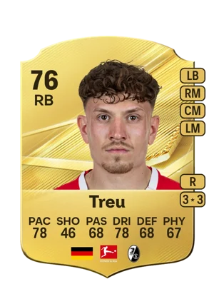 Treu - 76 - Rare EA FC 27 card